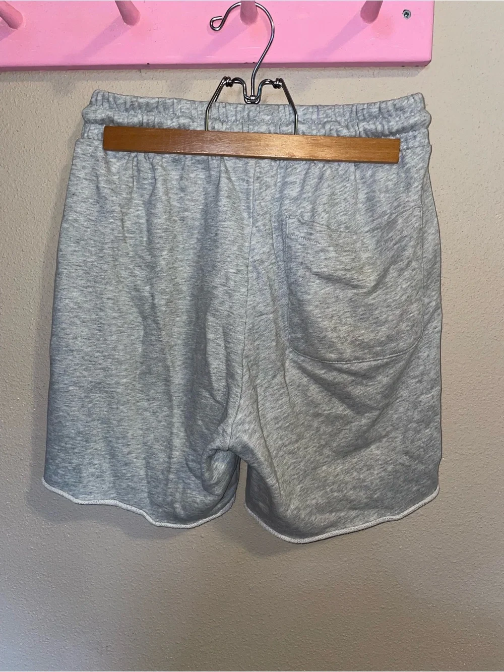 Target Men’s Heather Gray Fleece Drawstring Athletic Shorts